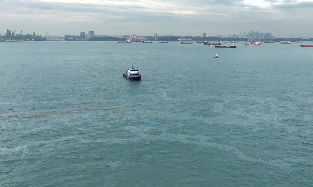 Singapore: MPA reports oil leak from Shell pipeline stopped at source
