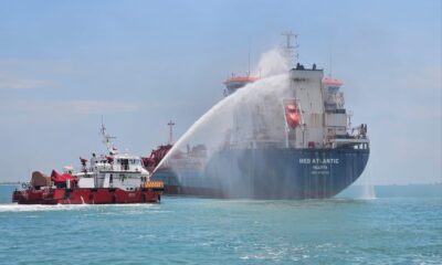Singapore: Fire breaks out in engine room of Malta-flagged tanker