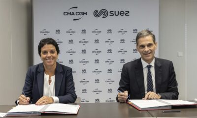 SUEZ to supply biomethane for CMA CGM gas-powered ships