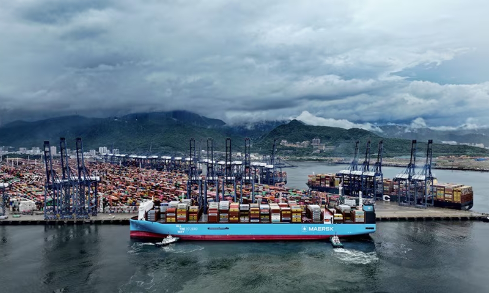 Maersk secures bio-methanol bunker fuel supply from China’s LONGi 26 Maersk secures bio-methanol bunker fuel supply from China’s LONGi