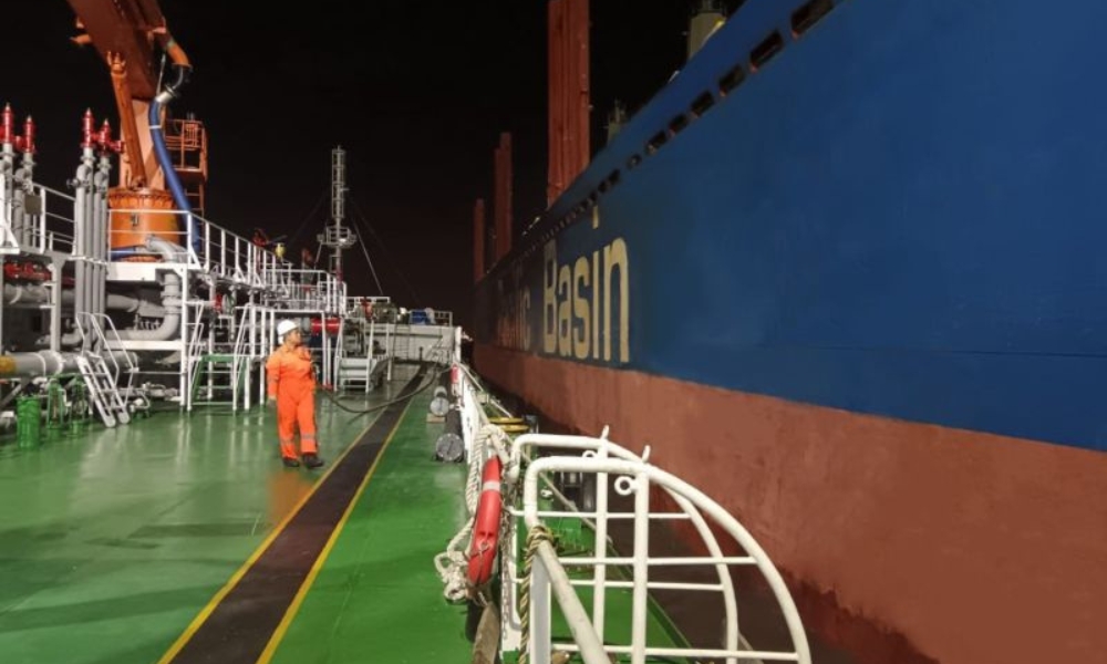 TFG Marine achieves first digitalised bunker fuel delivery with e-BDN in Singapore