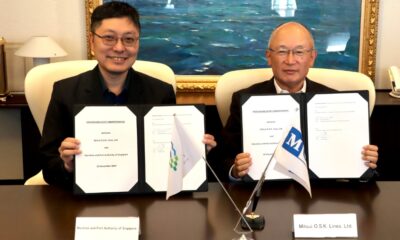 MPA and MOL sign MoU to collaborate in alternative bunker fuels