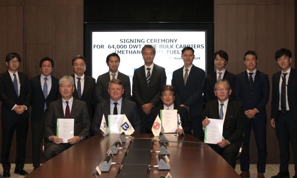 Pacific Basin Shipping orders four methanol dual-fuel ultramaxes from Japan
