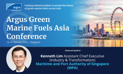 Argus Media organises Green Marine Fuels Asia Conference in Singapore
