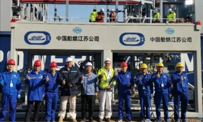 China: CHIMBUSCO Jiangsu completes methanol bunkering operation in Taizhou