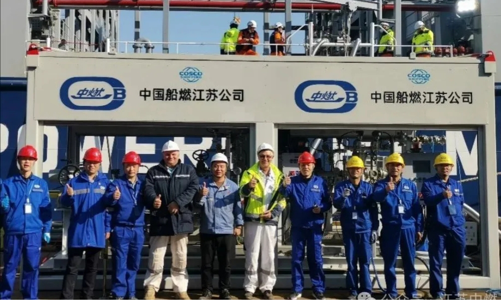China: CHIMBUSCO Jiangsu completes methanol bunkering operation in Taizhou