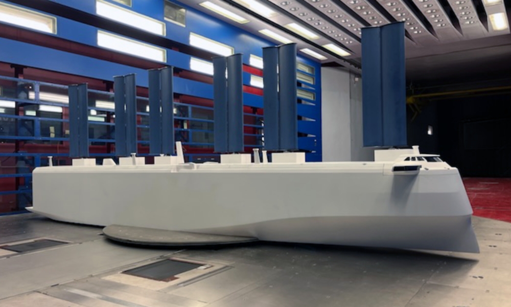 Wallenius Marine conducts design tests for world’s first wind-powered PCTC