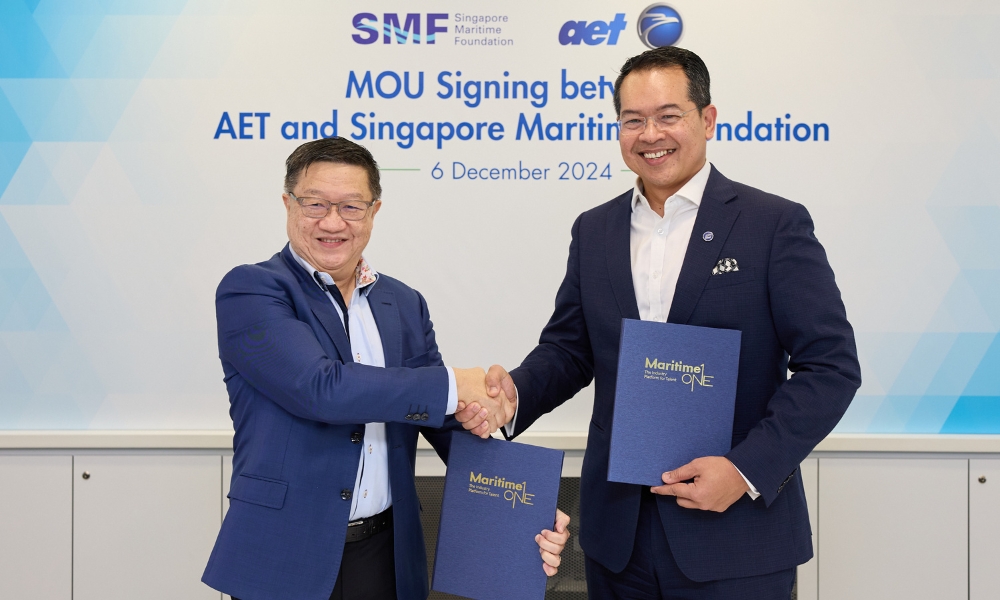 AET and SMF partner to strengthen maritime talent pool in Singapore 26 AET and SMF partner to strengthen maritime talent pool in Singapore