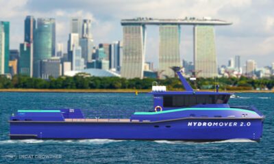Incat Crowther to design all-electric cargo vessel for Singapore-based marinEV