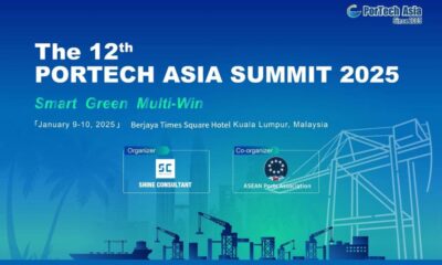 Malaysia: 12th PorTech Asia Summit to bring together leaders in port industry