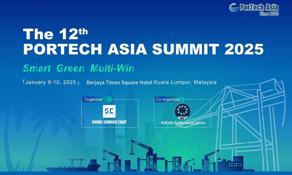 Malaysia: 12th PorTech Asia Summit to bring together leaders in port industry