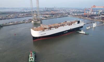 UECC deploys LNG dual-fuel newbuild “Blue Aspire” on key European route