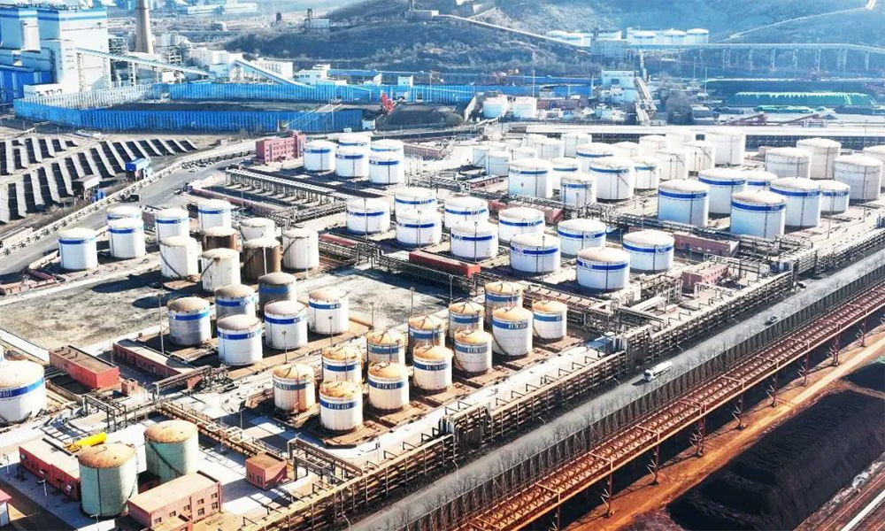 Liaoning Port ISCC green methanol tanks