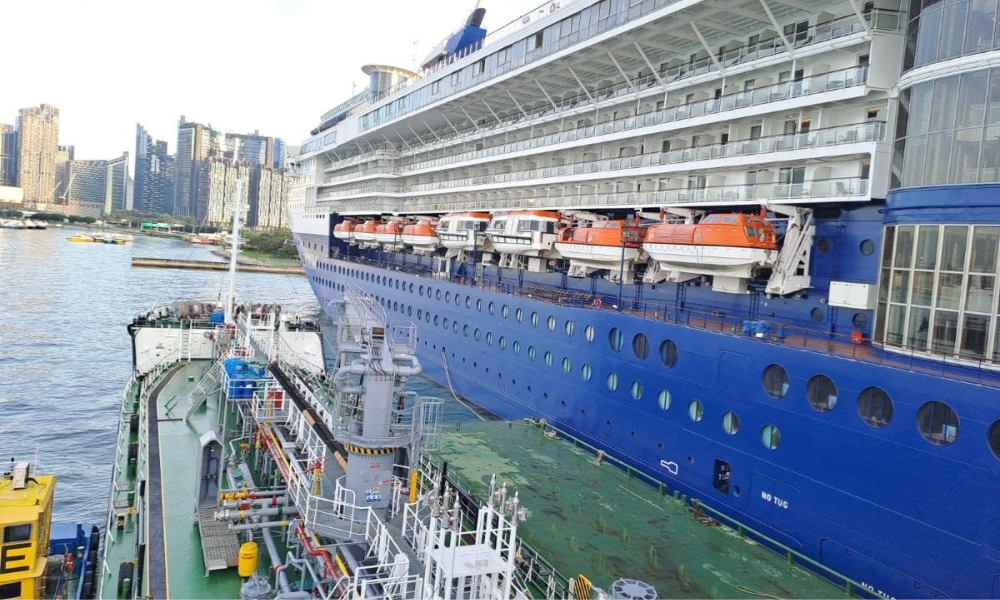 Singapore: KPI OceanConnect, partners deliver first renewable diesel to cruise industry