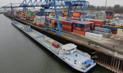 Rhenus hydrogen-powered ship receive awards for sustainable inland shipping