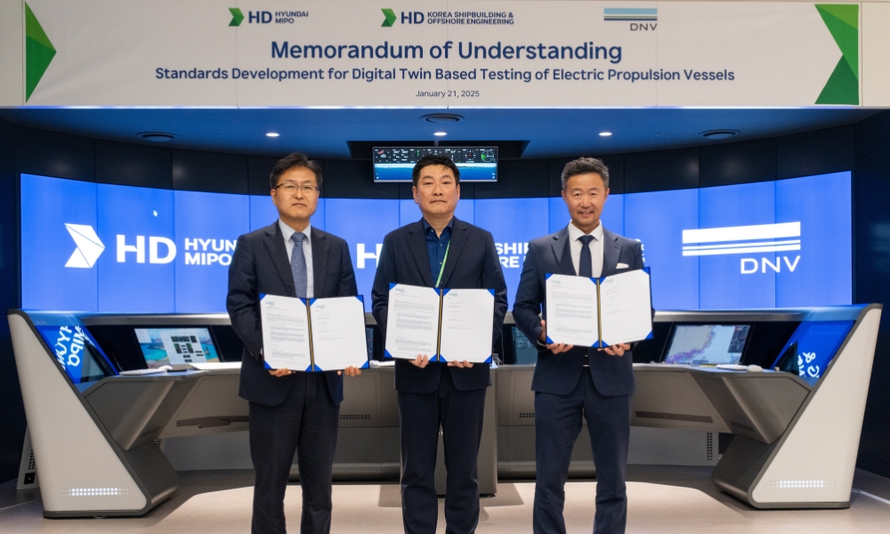 DNV, partners to develop new standards for using digital twins to test electric propulsion systems