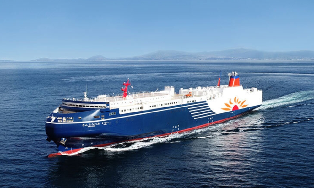 Japan: MOL's third LNG-fuelled ferry “Sunflower Kamuy” starts operation in Oarai 26 Japan: MOL third LNG-fuelled ferry “Sunflower Kamuy” starts operation in Oarai