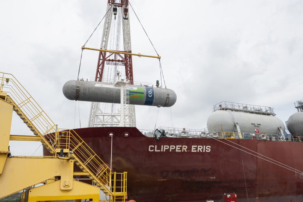 World’s first ship with a full-scale onboard CCS system ready for pilot testing 