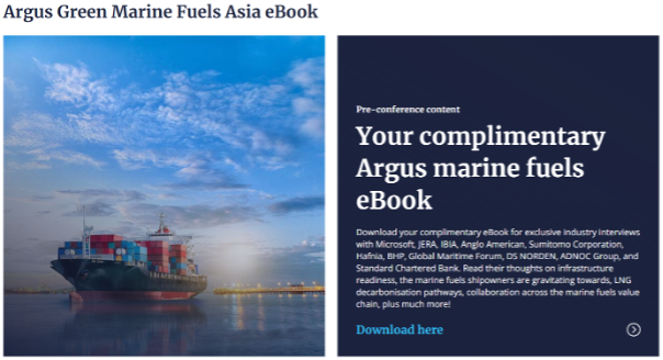 Argus Green Marine Fuels Asia eBook released ahead of February bunker conference 27 argus media marine fuels asia ebook