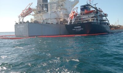 AMSOL tanker “Uhambo” commences offshore bunkering operations in Algoa Bay