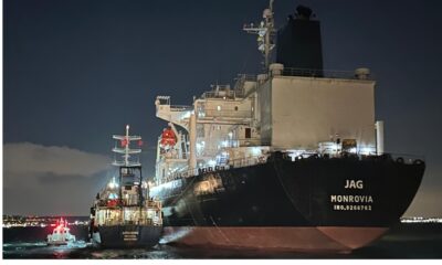 Fuel leak from Liberia-flagged crude oil tanker “JAG” reported in Türkiye