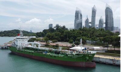 Fratelli Cosulich debuts first B100 biofuel bunkering operation in Singapore