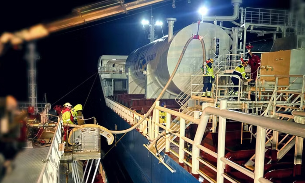 Furetank completes first bio-LNG bunkering operation of its tanker