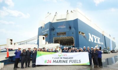 Bangchak Siracha completes first B24 bio bunker fuel delivery in Thailand