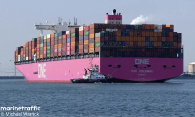 ONE Columba vessel