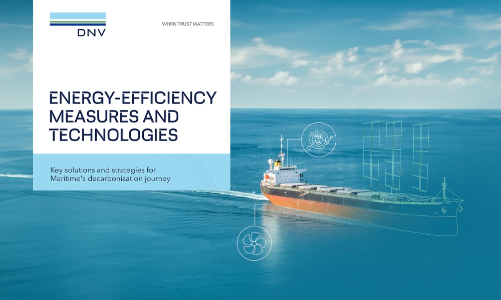 DNV launches new report on energy-efficiency measures and technologies for shipowners