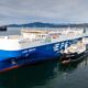 MOL, Seaspan wrap up first LNG bunkering op of car carrier in Western North America