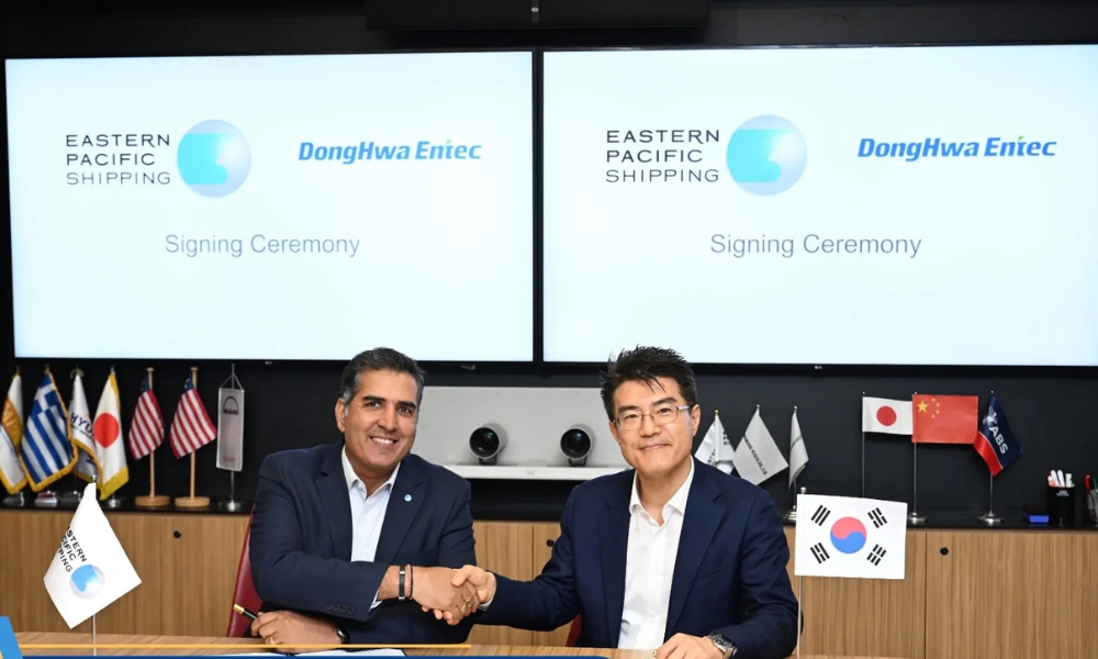 EPS, DongHwa Entec partner on compressor installation for new LNG-fuelled boxship
