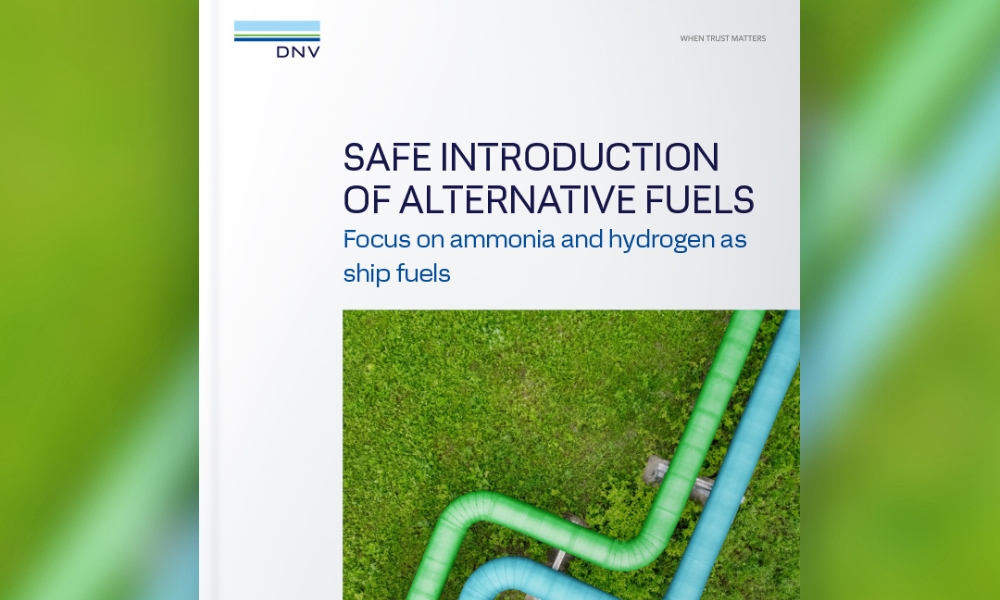 DNV releases white paper on safe and scalable adoption of ammonia, hydrogen bunker fuels 26 DNV releases white paper on safe and scalable adoption of ammonia, hydrogen bunker fuels