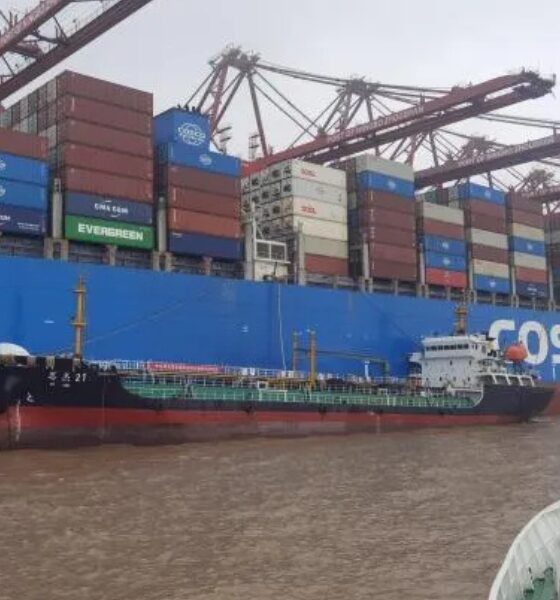 China: Ningbo Port wraps up first bonded biofuel bunkering op for international ship