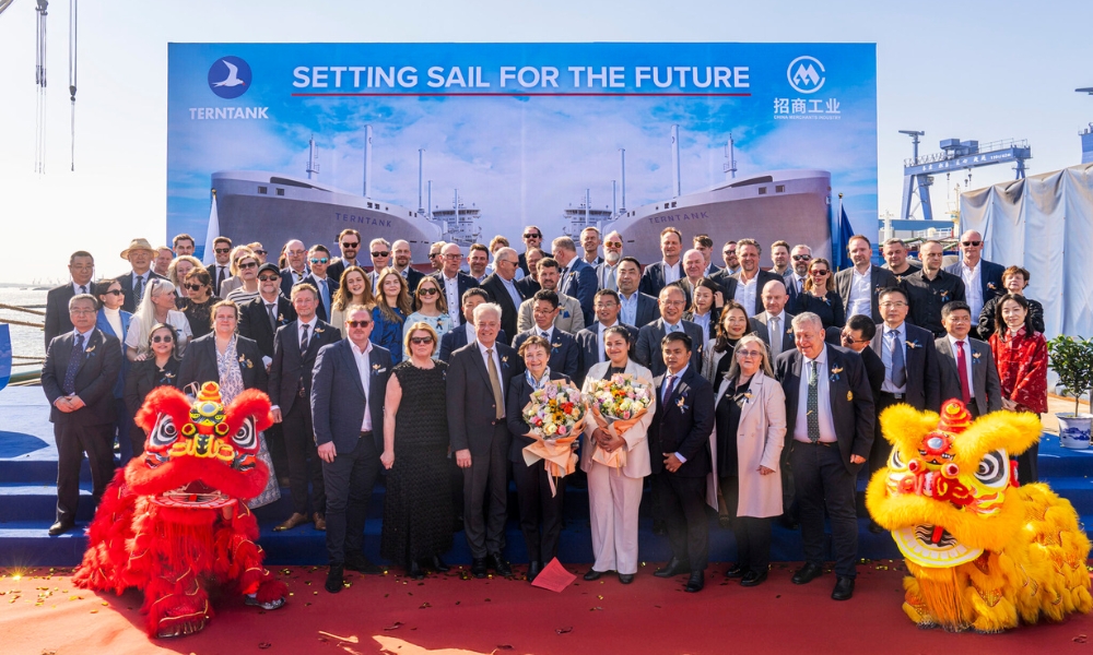 Terntank names methanol-ready, wind-assisted hybrid tankers in China 26 Terntank names methanol-ready, wind-assisted hybrid tankers in China