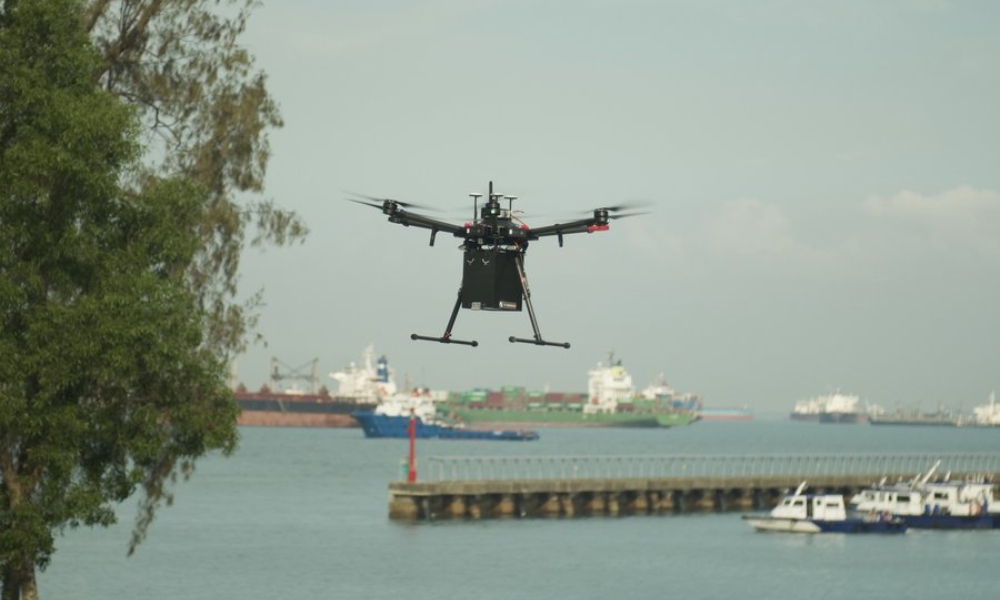 SMW 2025: Maritime drone training for ship emission monitoring to be established 26 Drone mpa