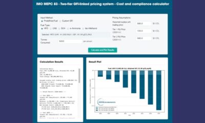 Singapore: GCMD develops calculator to explore IMO GFI-linked pricing system