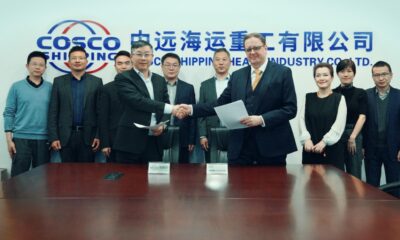 COSCO Shipping and Norsepower team up to accelerate rotor sail market in China