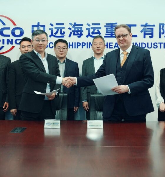 COSCO Shipping and Norsepower team up to accelerate rotor sail market in China