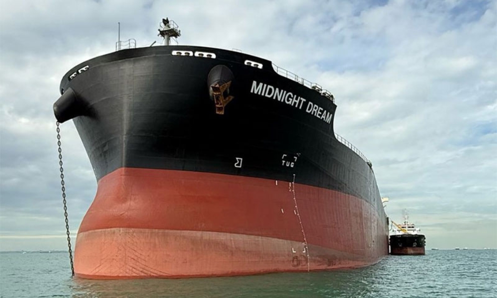 MOL and BHP complete biofuel bunkering operation of bulk carrier in Singapore