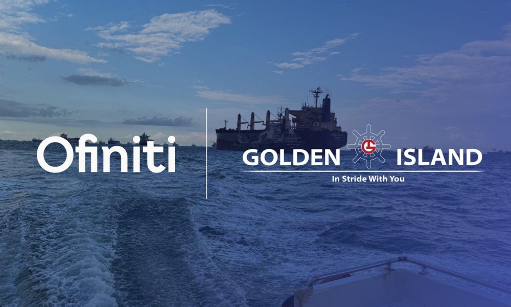 Ofiniti to roll out e-BDNs for Golden Island methanol bunkering operations in Singapore