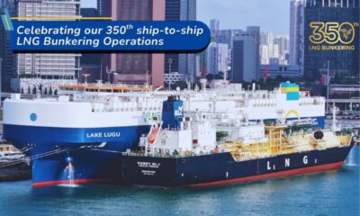 Singapore-based EPS achieves 350th STS LNG bunkering operation milestone