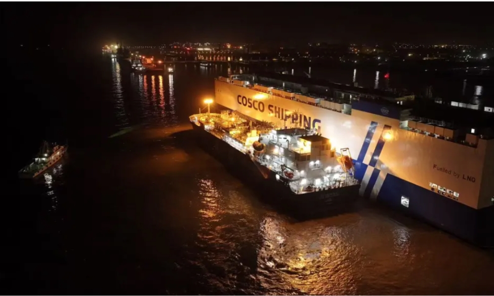 China: SIPG completes first bonded LNG bunkering operation on Yangtze River