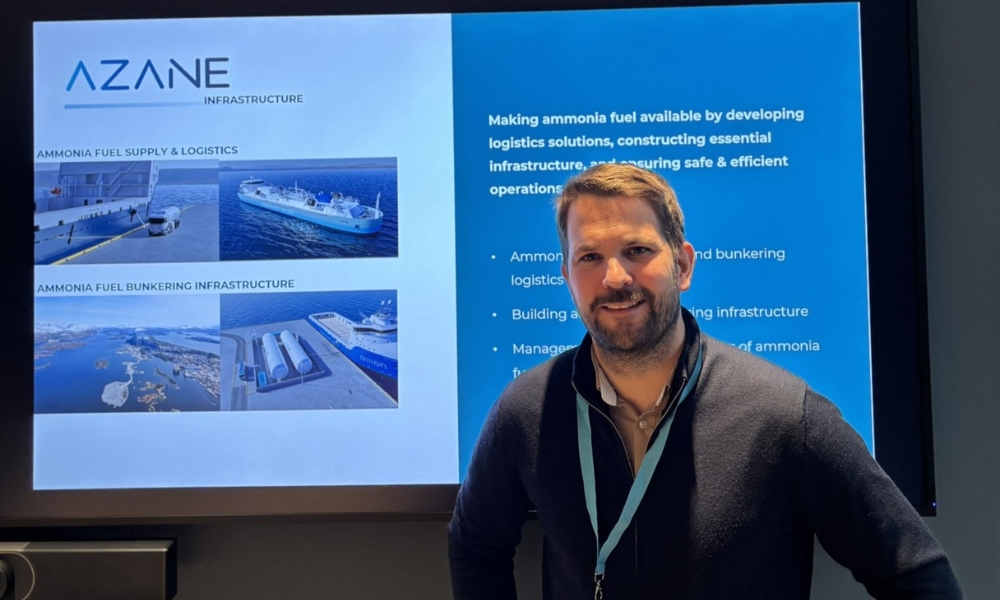 Azane forms subsidiary for ammonia bunkering infrastructure projects