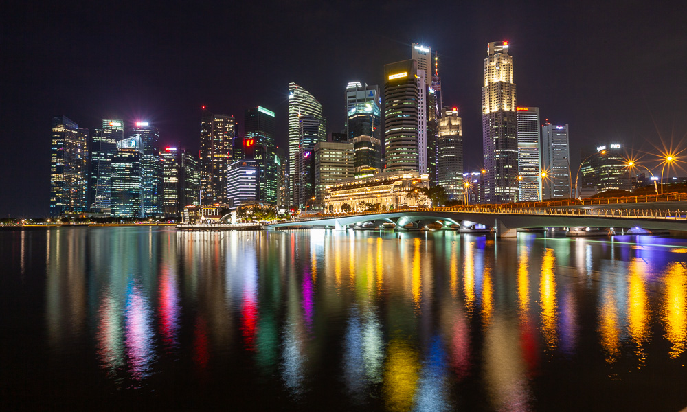 Manifold Times stock pix image on Singapore landscape