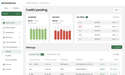 OceanScore launches free-to-use digital platform to trade FuelEU biofuel compliance credits