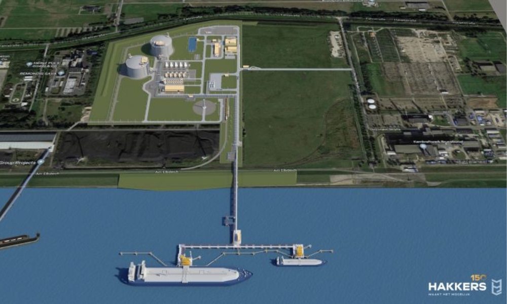 Ballast Nedam Infra and Hakkers Waterbouw to build sea jetty for new LNG terminal