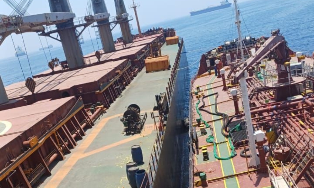 Tigonic launches physical bunker fuel supply operations by barge at Khorfakkan