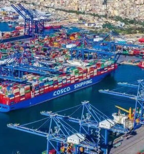 Cosco-controlled Piraeus Container Terminal offers biofuel bunkering services