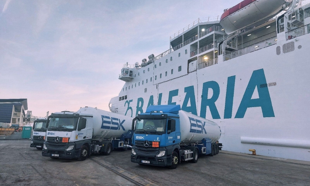 Baleària arranges three LNG bunkering operations on same day in Barcelona